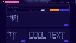 Glitch Text Generator - 1