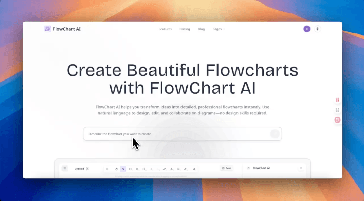 Flowchart AI Turn Text Images Into Clear Flowcharts - 1