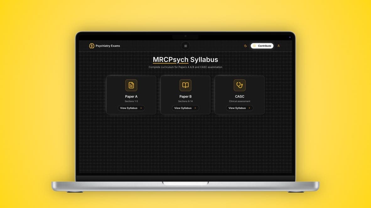 Psychiatry Exams - 2