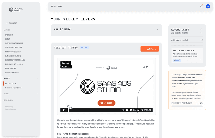 The Saas Ads Studio - 1