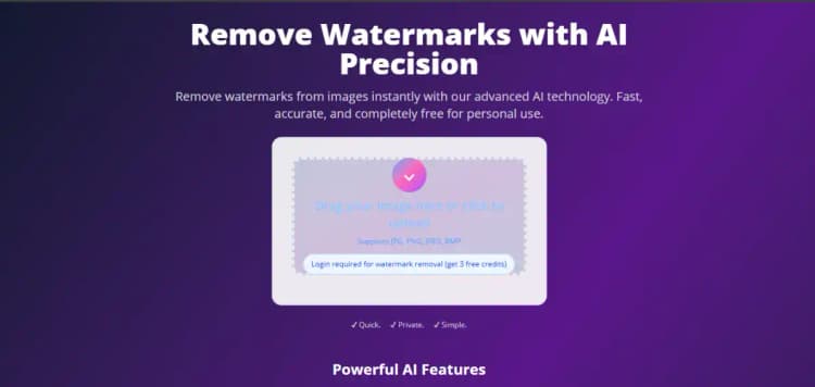Watermark Remover Aipowered Watermark Removal Tool - 1