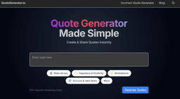 Quotegenerator.io - 1