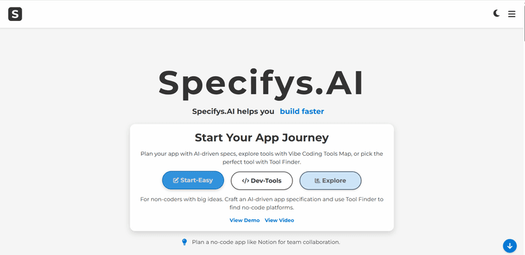 Specifys.ai - 1