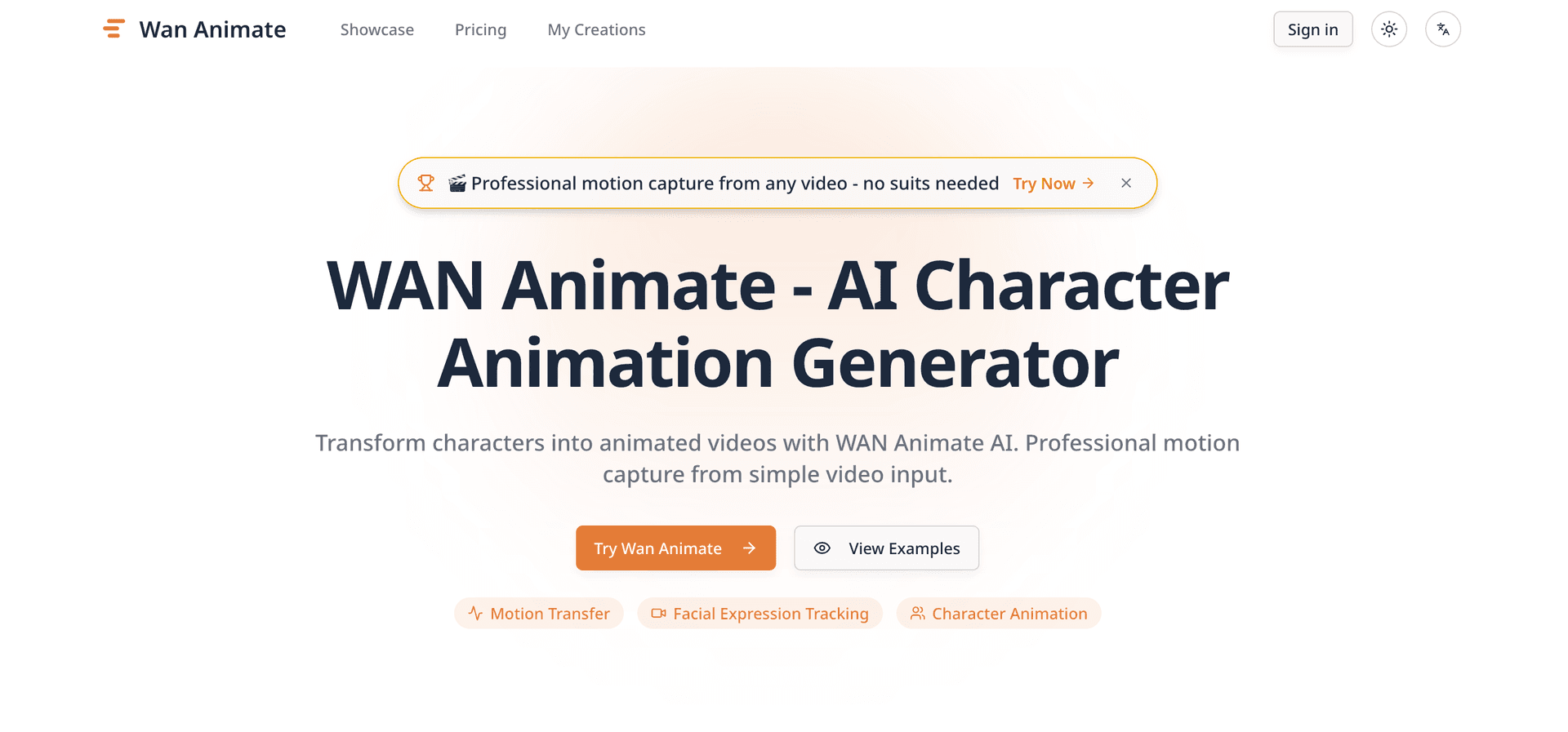 Wan Animate AI Character Animation Tool Motion Capture - 1