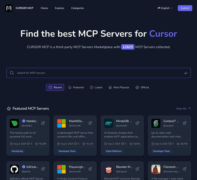 Find The Best Mcp Servers For Cursor - 1