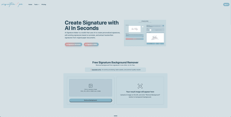 AI Signature Generator Pro - 1