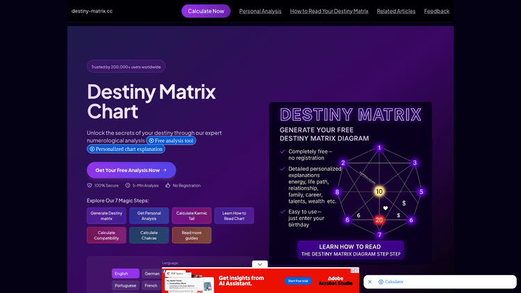 Destiny Matrix - 1