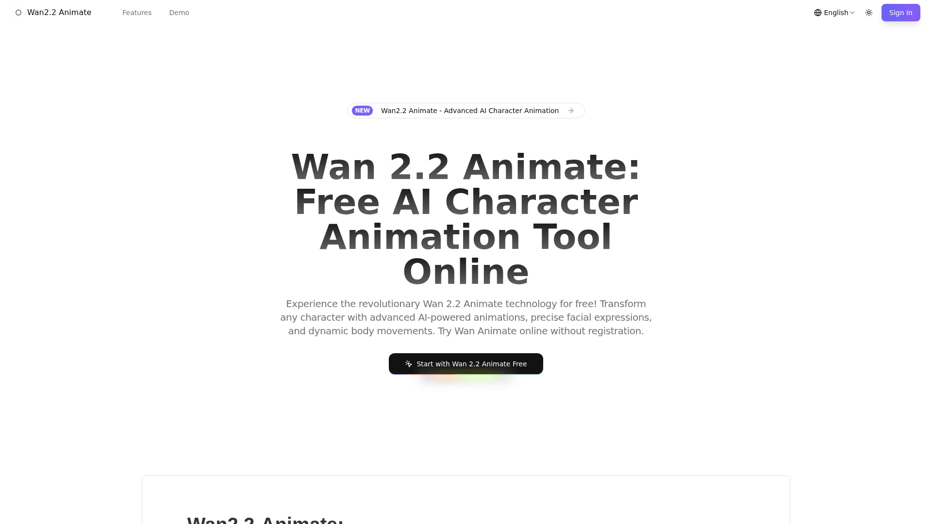 Wan 2.2 Animate - 1