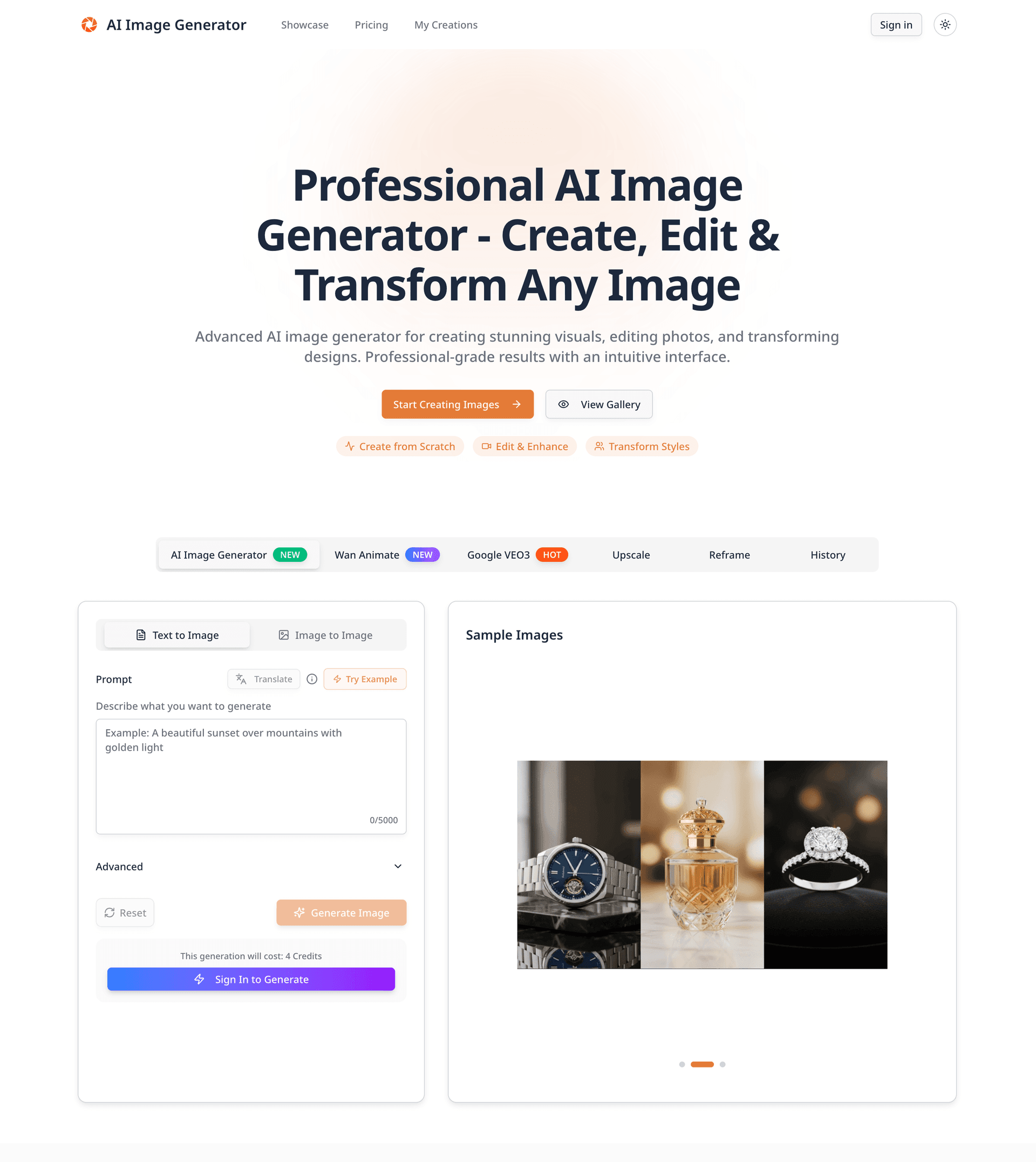 AI Image Generator Create Edit Transform Images - 1