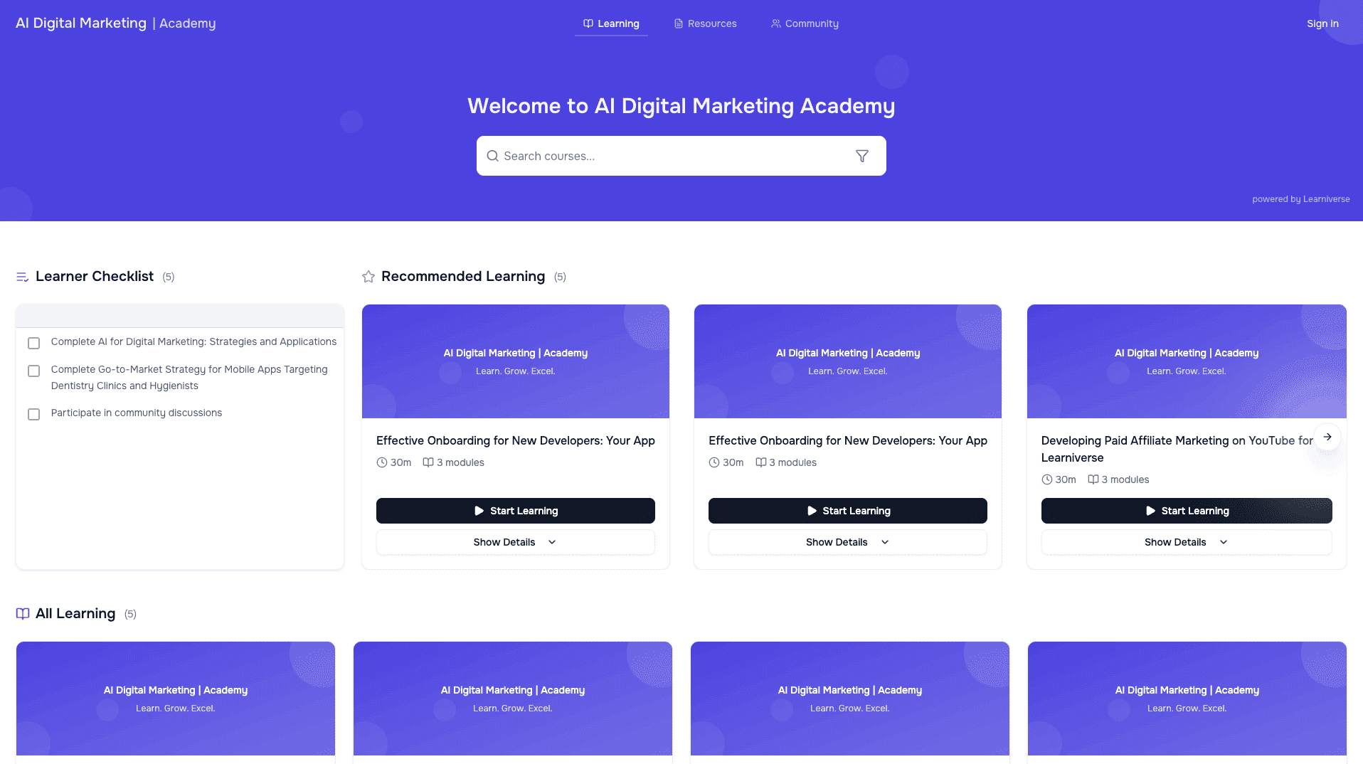 Learniverse - 3