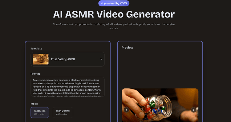 AI Asmr Video Generator - 1