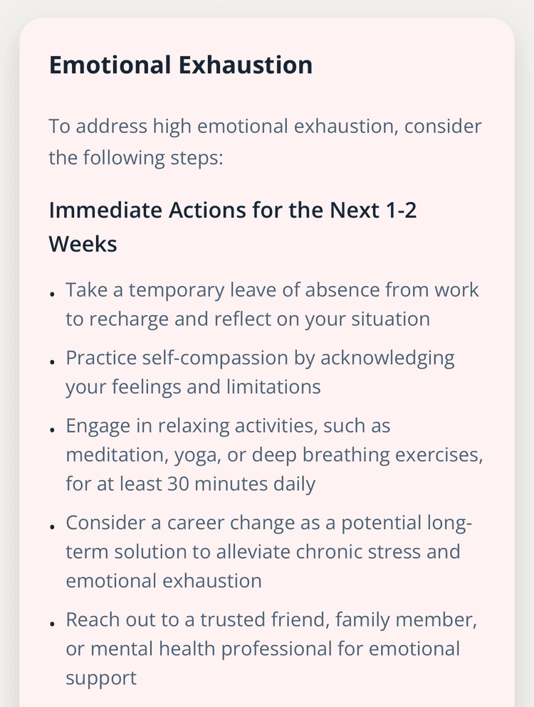 Tripleten Burnout Test - 4