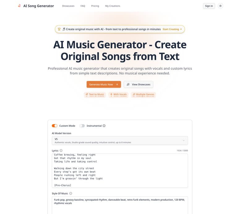 AI Music Generator Create Songs From Text With AI - 1