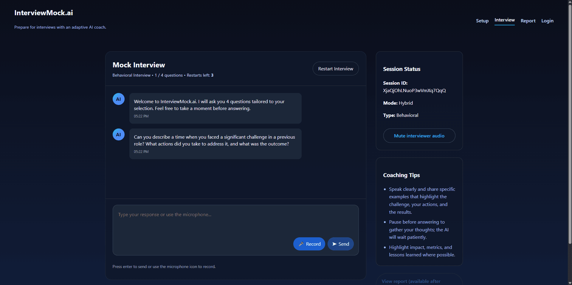 Interviewmock.ai - 1