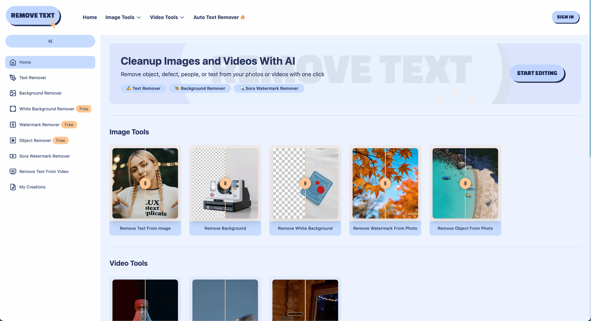 Remove Text From Image - 2