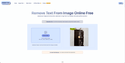 Remove Text From Image - 1