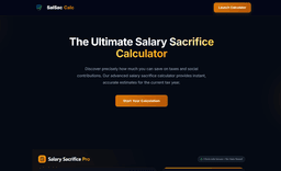 Salary Sacrifice Calculator - 1