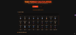 The Forge Calculator - 1