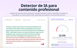 Veriia Detector De Ia For Professional Content - 1