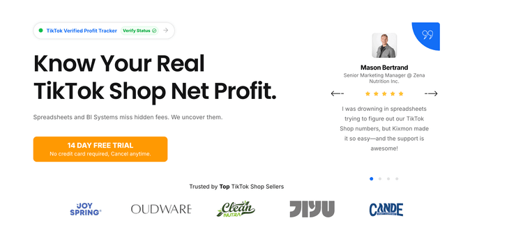 Kixmon Tiktok Profit Tracker - 1